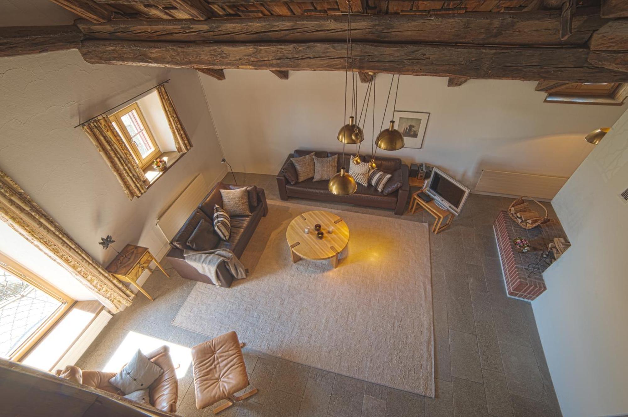 Ferienwohnung Chesa Michel Bever Exterior foto